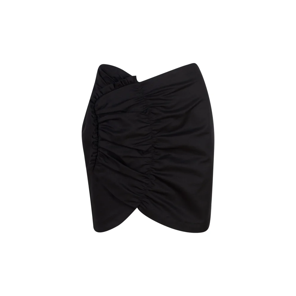 Hip + Happen - Sabrina - Draped Mini Skirt