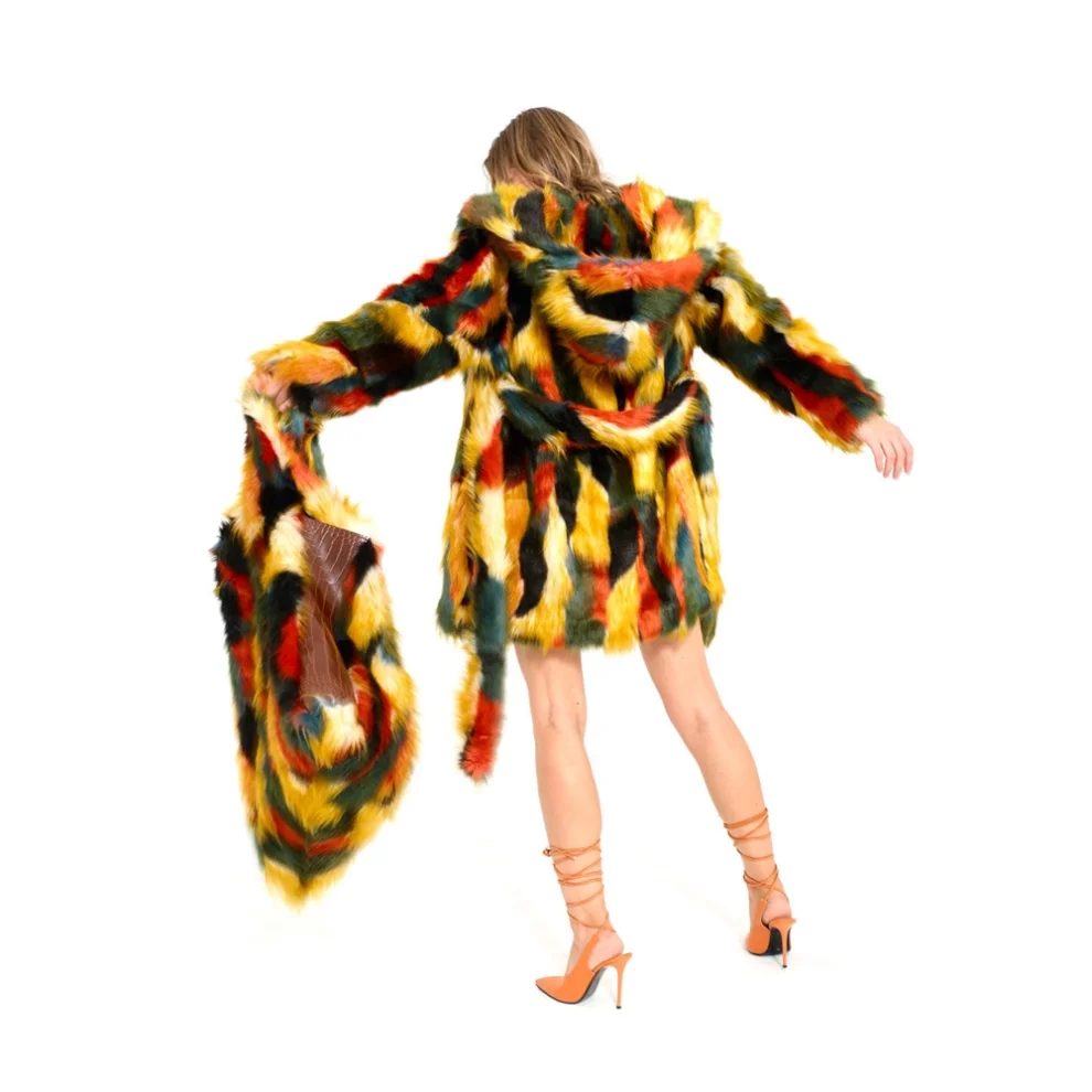 Rise and Warm - Balhaam Fur Coat