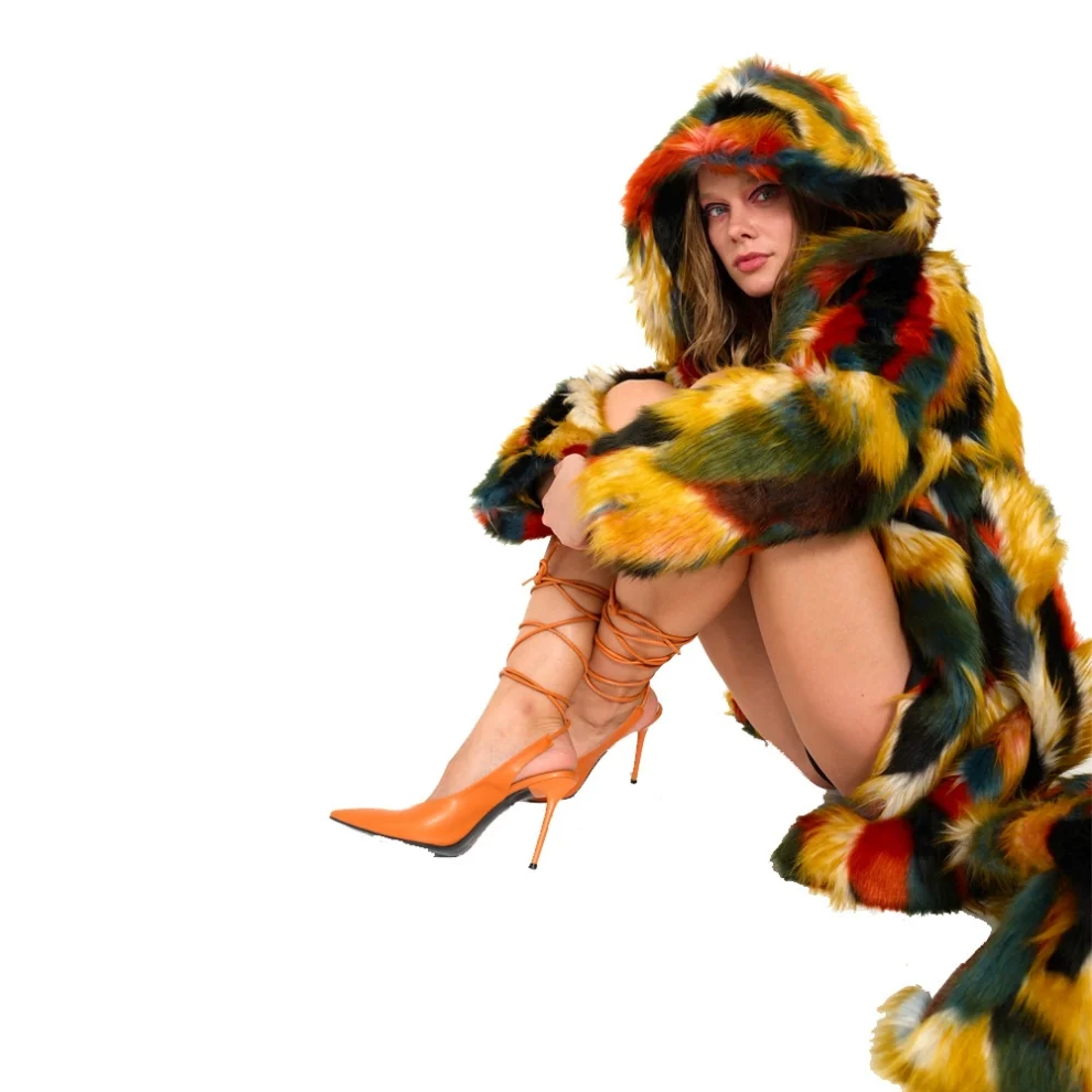 Rise and Warm - Balhaam Fur Coat