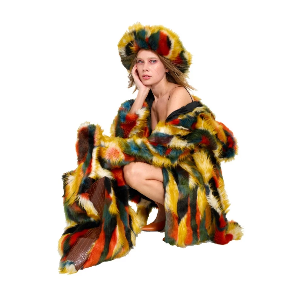 Rise and Warm - Balhaam Fur Coat