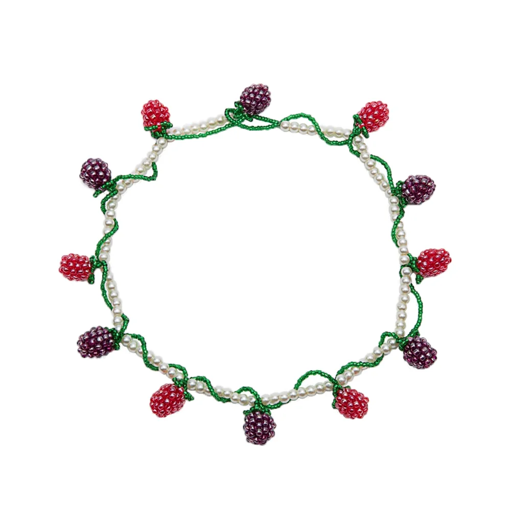 Ava Villain - Raspberry Blackberry Necklace