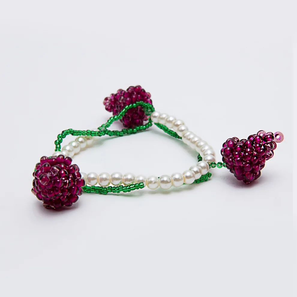 Ava Villain - Grape Bracelet