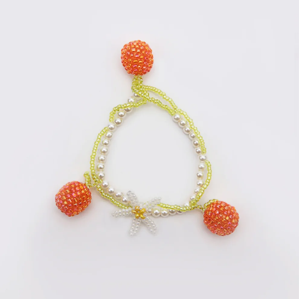 Ava Villain Orange Bracelet hipicon