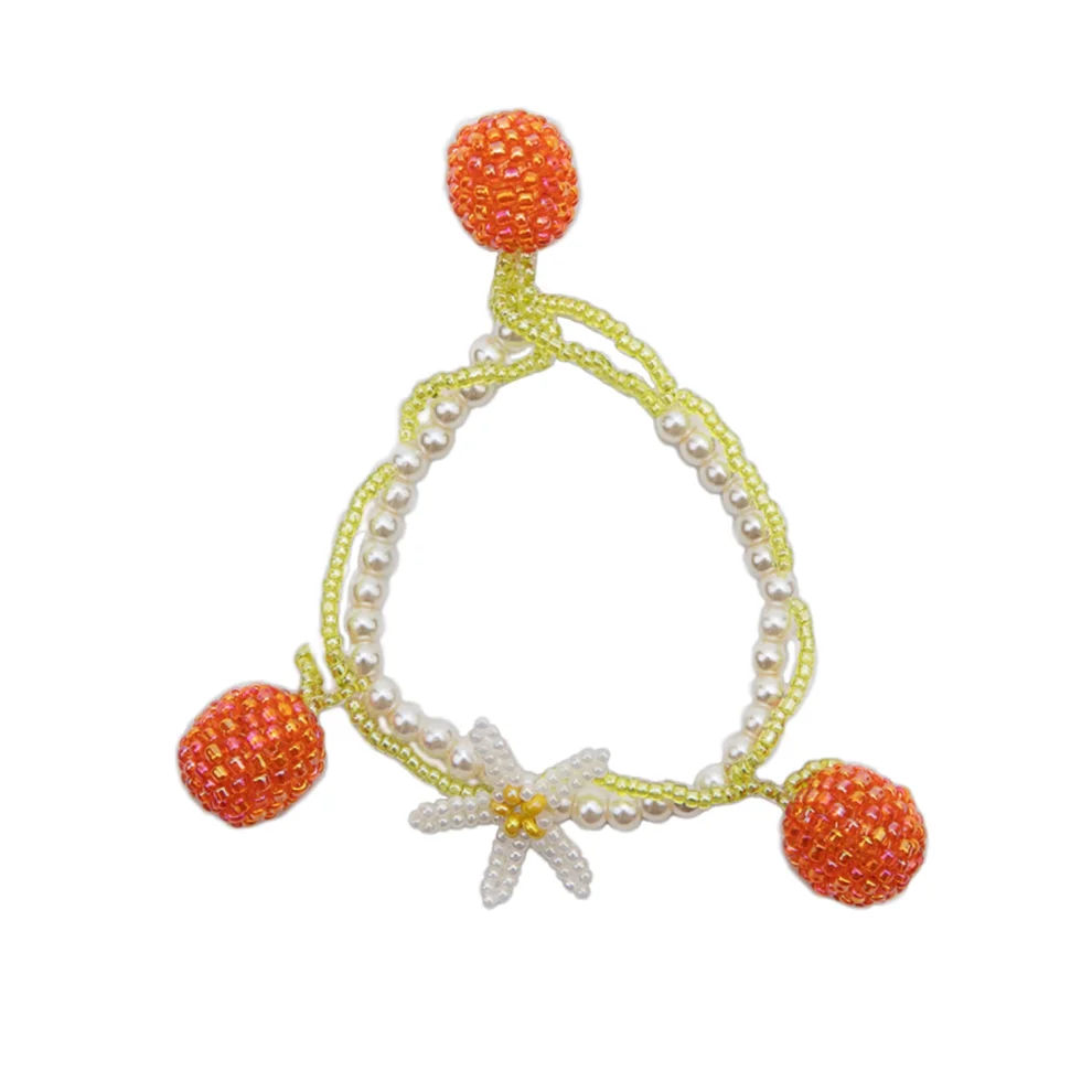 Ava Villain - Orange Bracelet