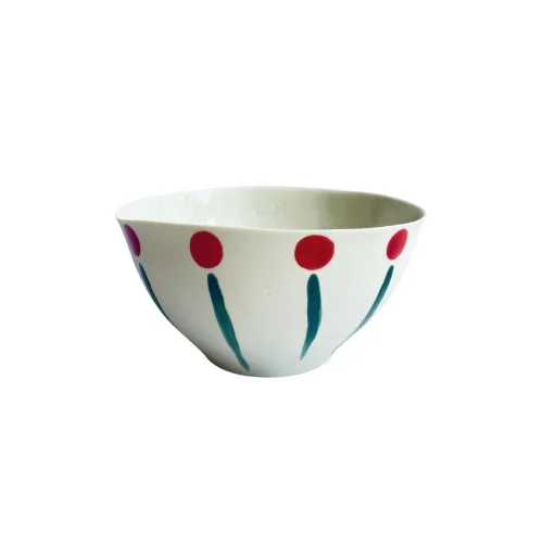Kaase Atelier - Dots & Stripes V Form Bowl