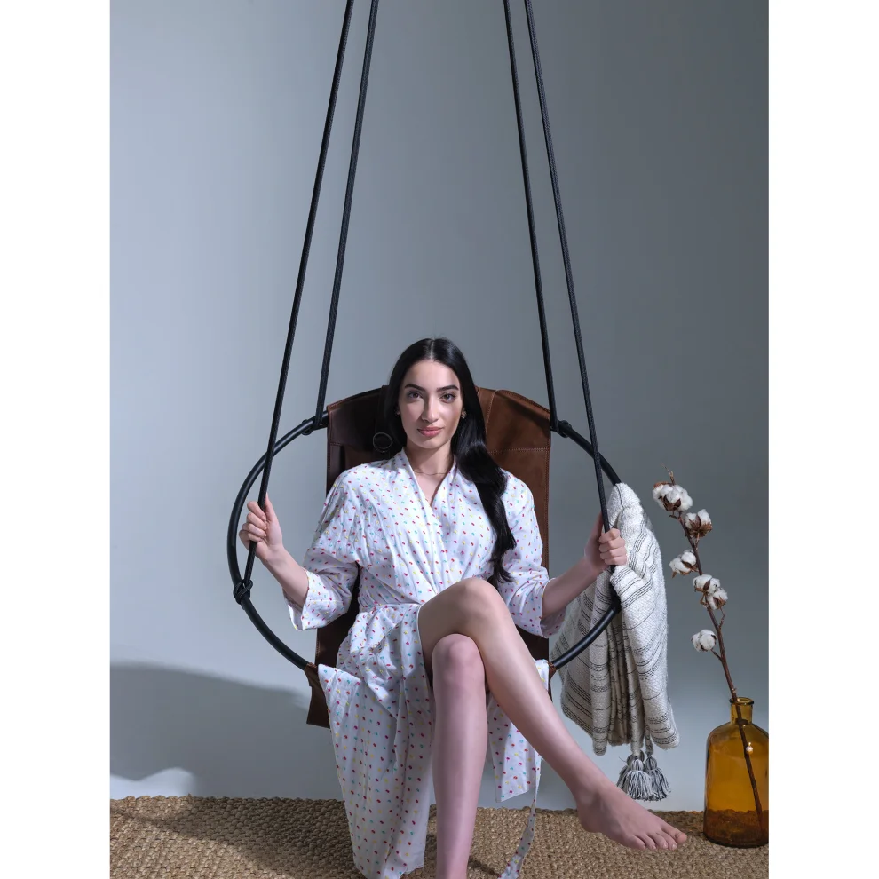 Mern Living - Leather Hanging Chair