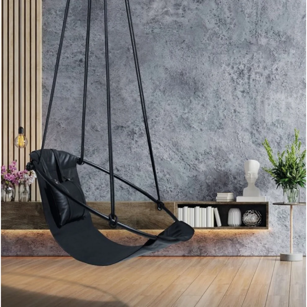 Mern Living - Leather Hanging Chair