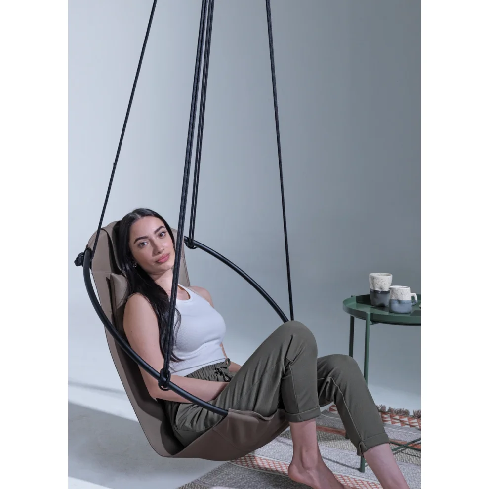 Mern Living - Leather Hanging Chair