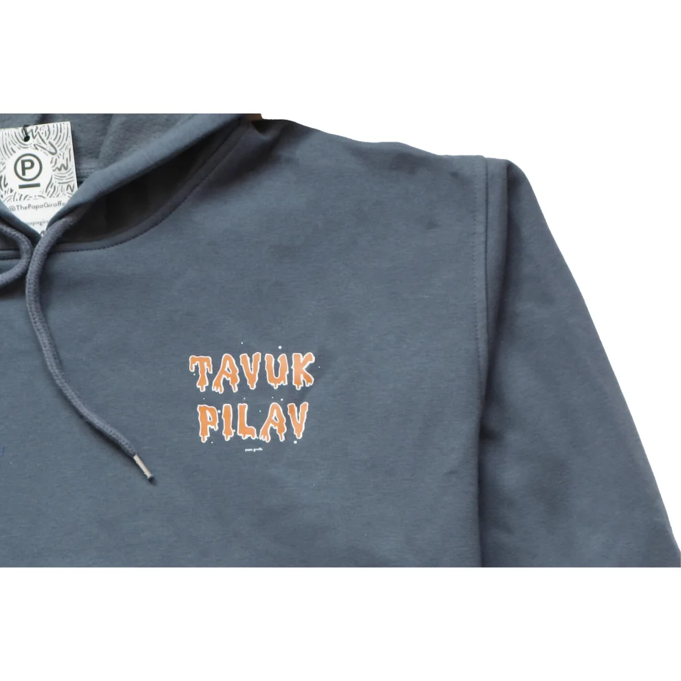 Papa Giraffe - Tavuk Pilav Pull Over Hoodie