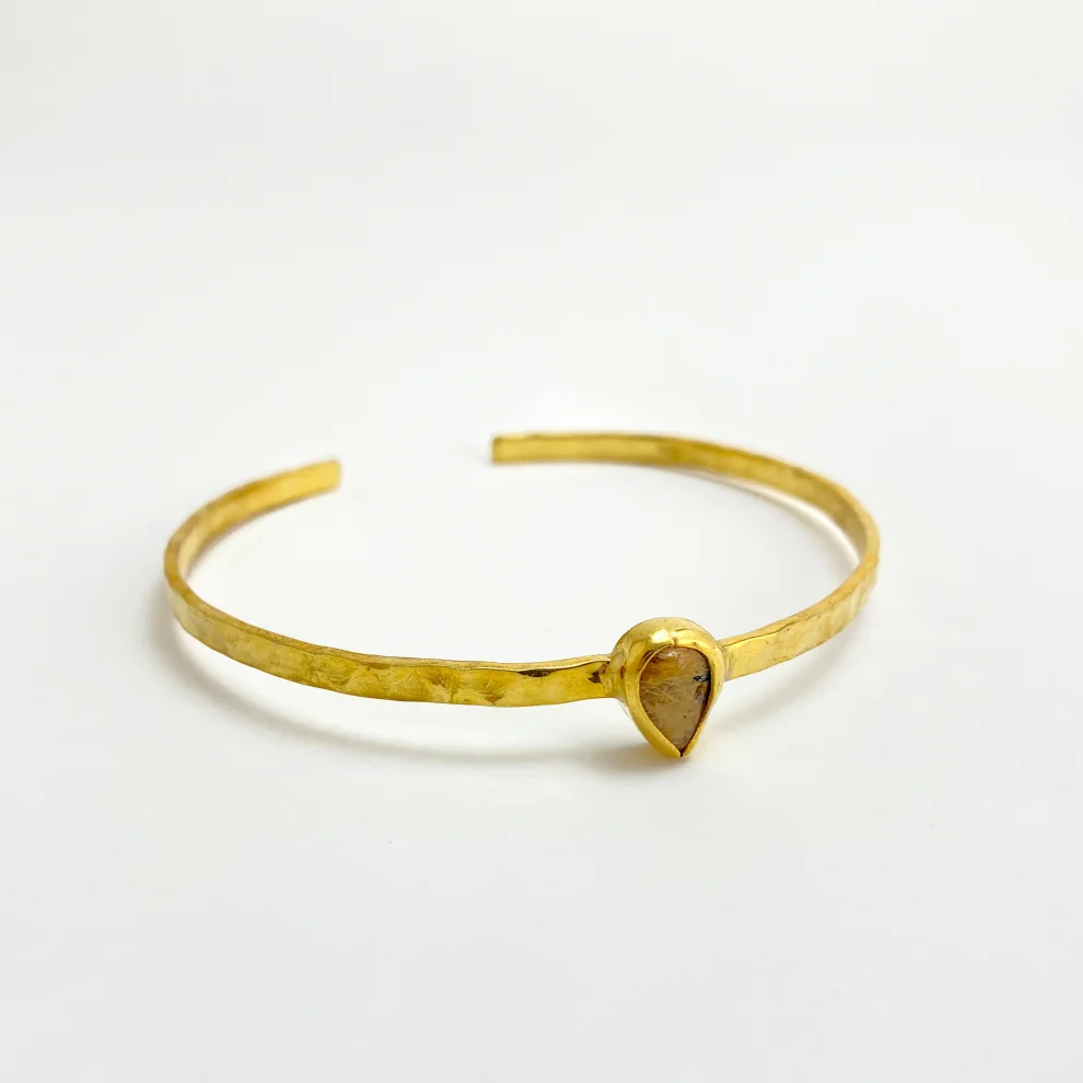 No 925 - Quartz Of Sun Cuff