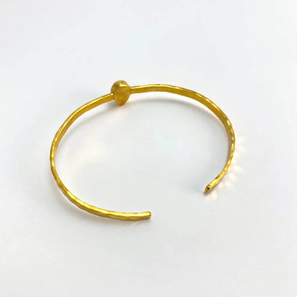 No 925 - Quartz Of Sun Cuff