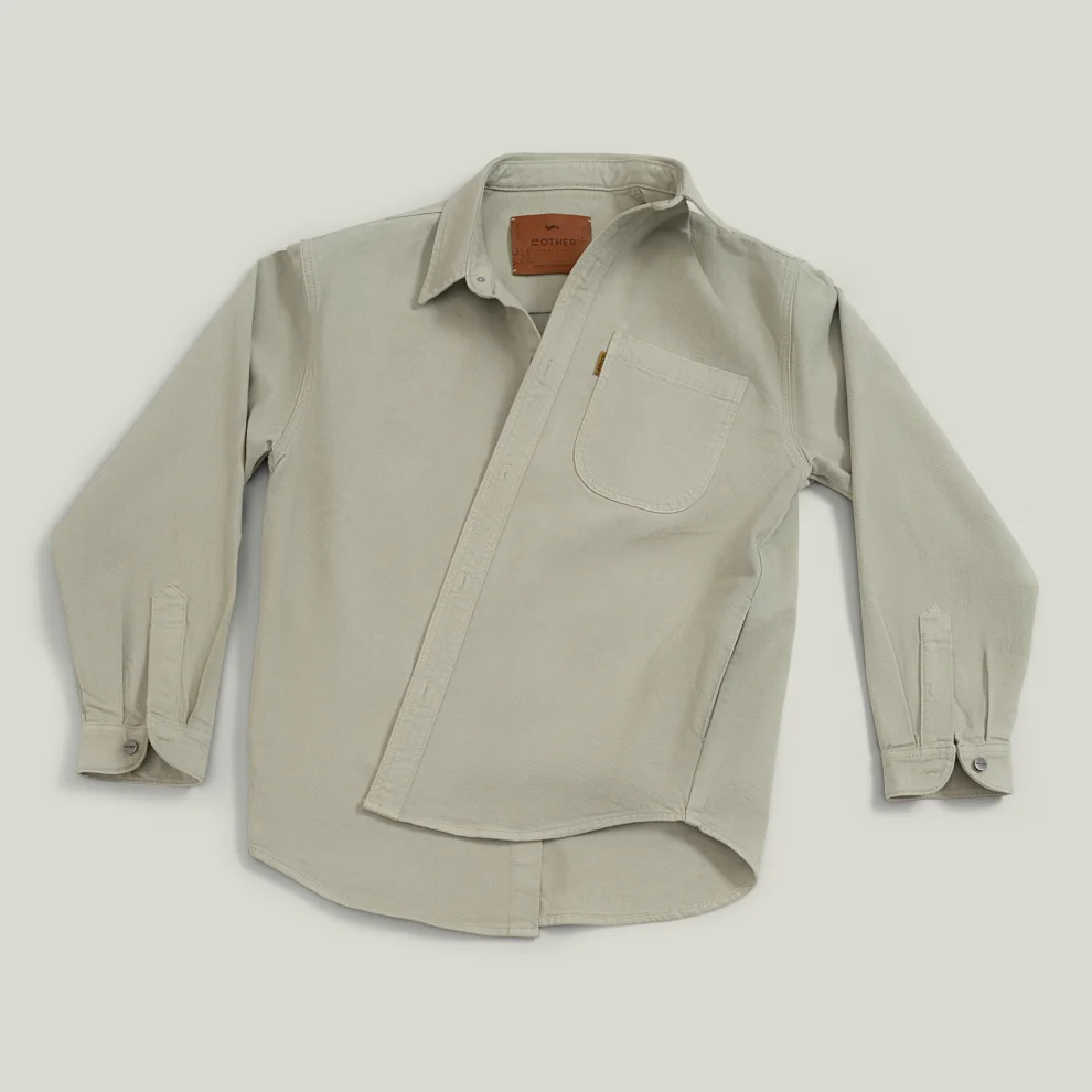 AnOther Goods - Overtimer's Cotton Oversize Gömlek/ Ceket