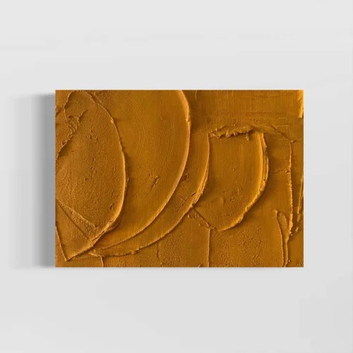 Nakalend - Yellow Concrete Akrilik Tablo