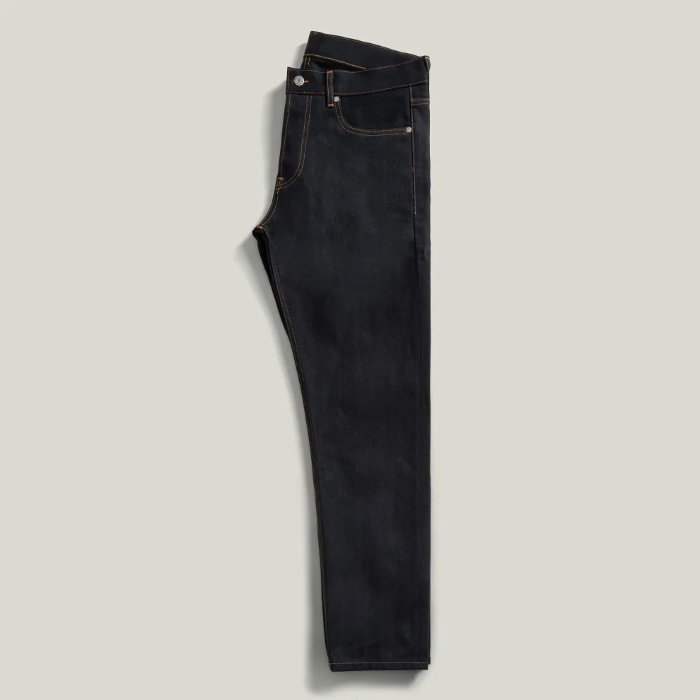 AnOther Goods - Craftsman's Selvedge Denim Straight Pantolon