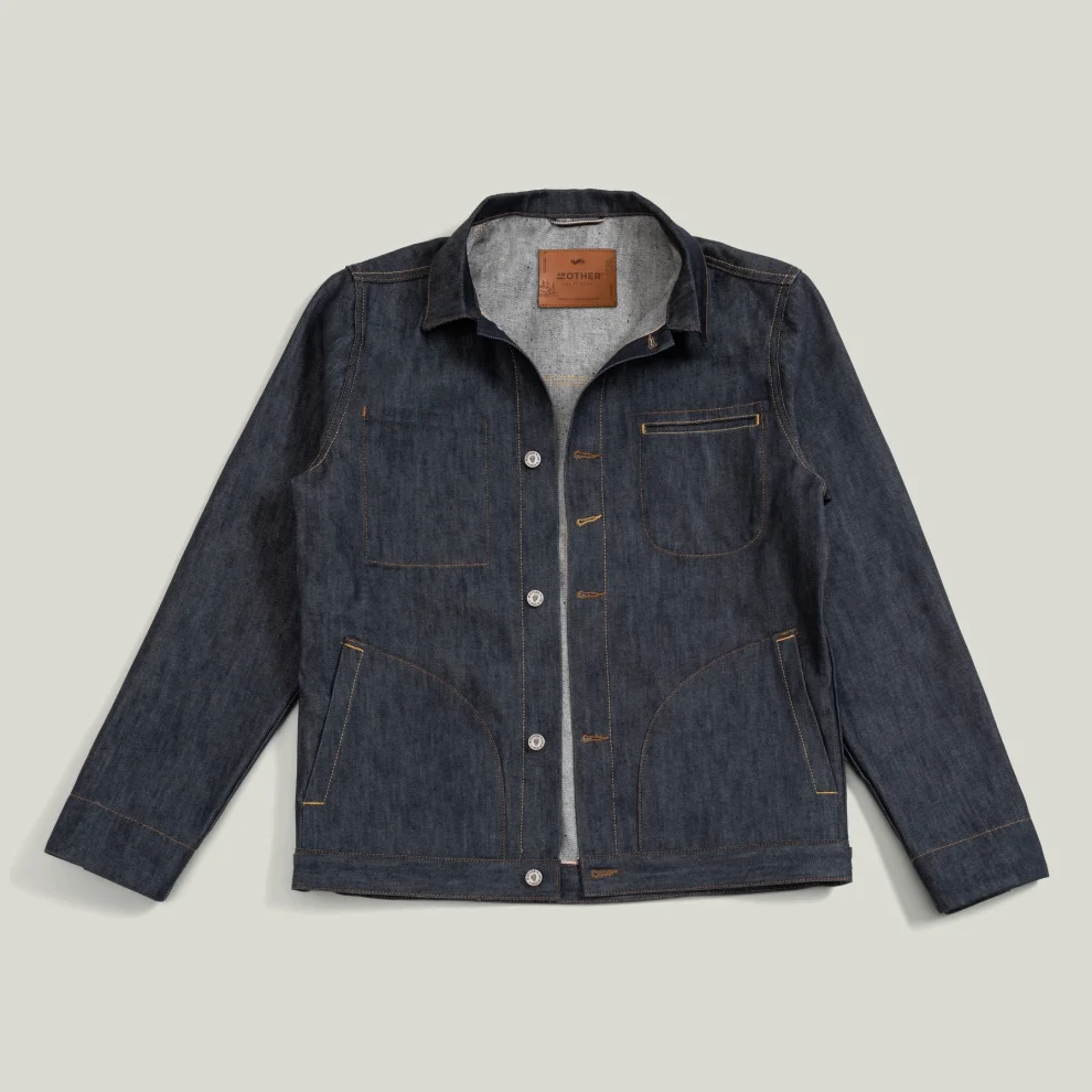 AnOther Goods - Craftsman's Selvedge Raw Denim Straight Jacket