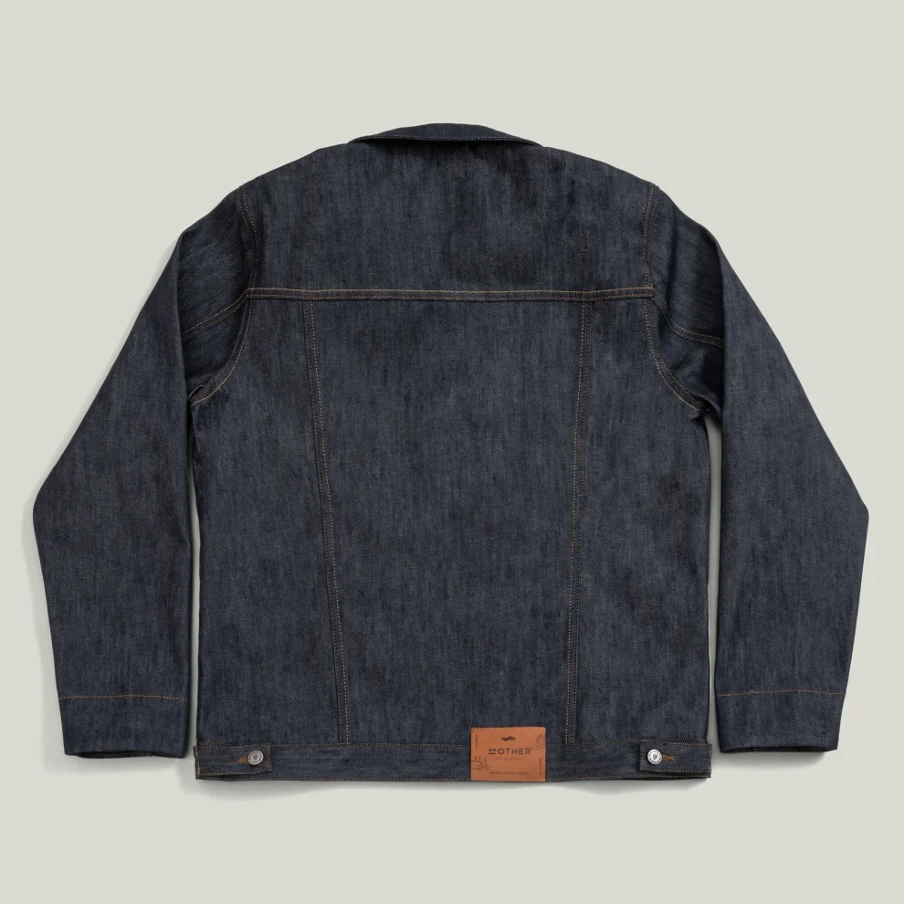 AnOther Goods - Craftsman's Selvedge Raw Denim Straight Jacket Natural M