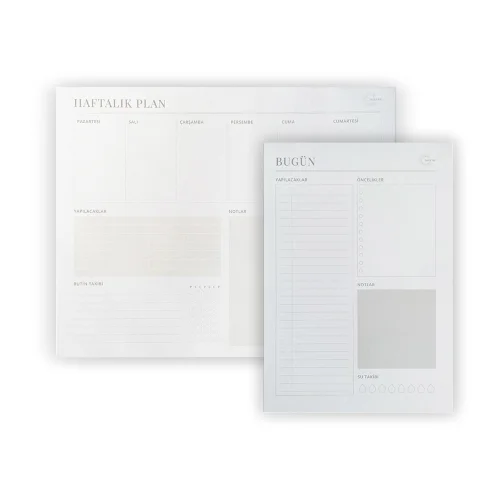 Daily Me Wellbeing - Planner Notebook Set Of 2