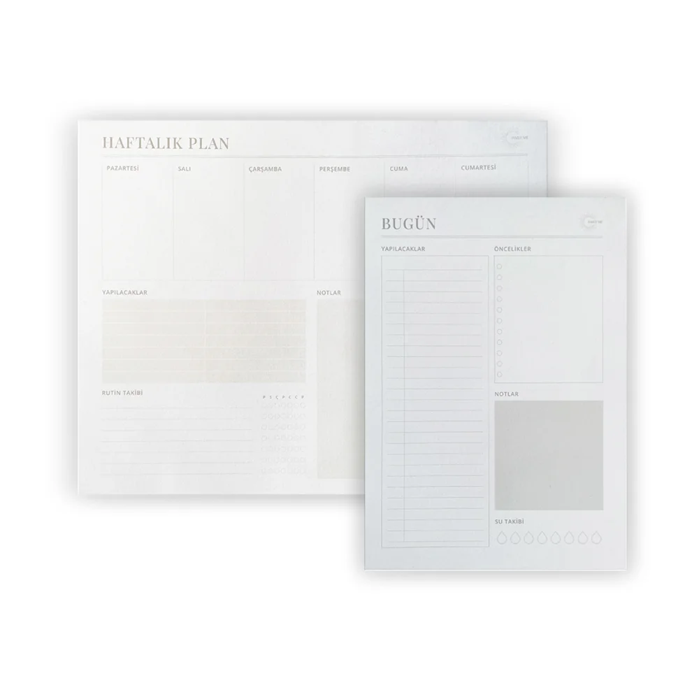 Daily Me Wellbeing - 2'li Planlayıcı Defter Set