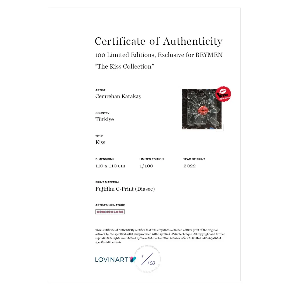 Lovinart - Kiss By Cemrehan Karakaş Chart