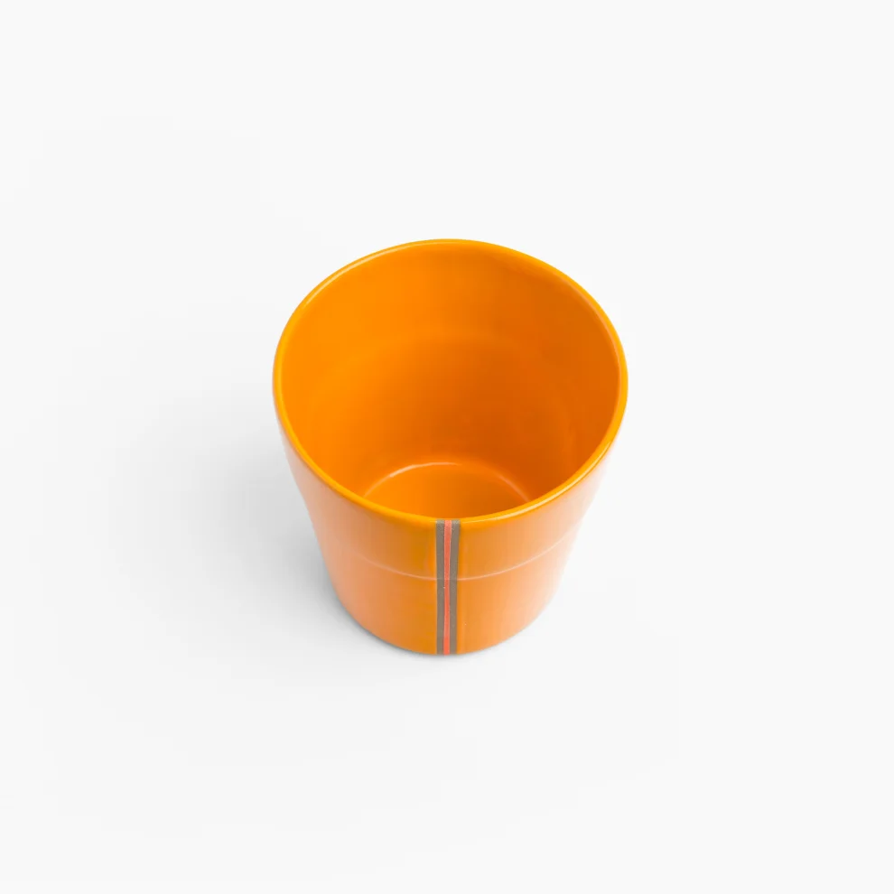 Yasemin Uğurlu Clay Works - Joy Linie Orangerie Stoneware Cup