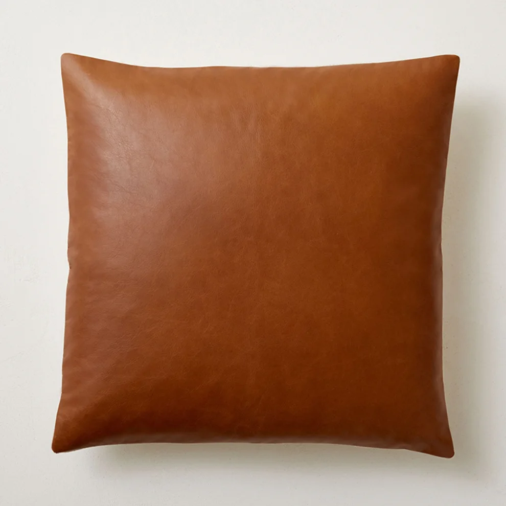Ocimum Home - Leather Pillow