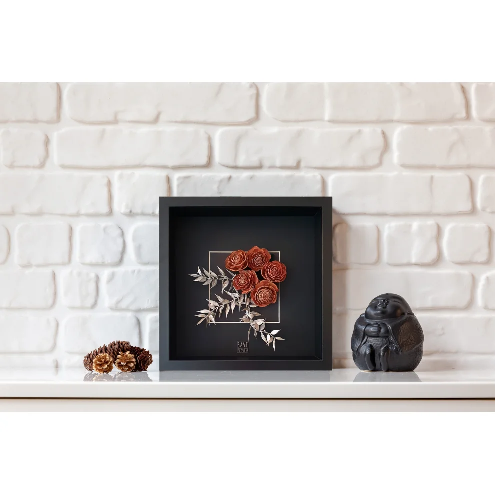 Save The Flowers - Cedar Cone Frame