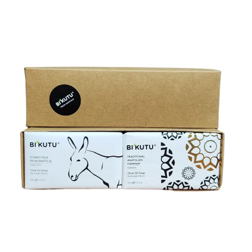 BiKutu - Olive Oil Natural Soap Box Of 2