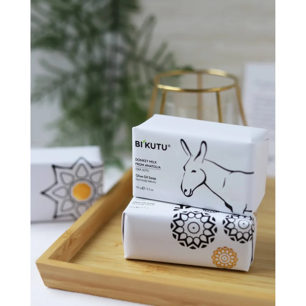 BiKutu - Olive Oil Natural Soap Box Of 2