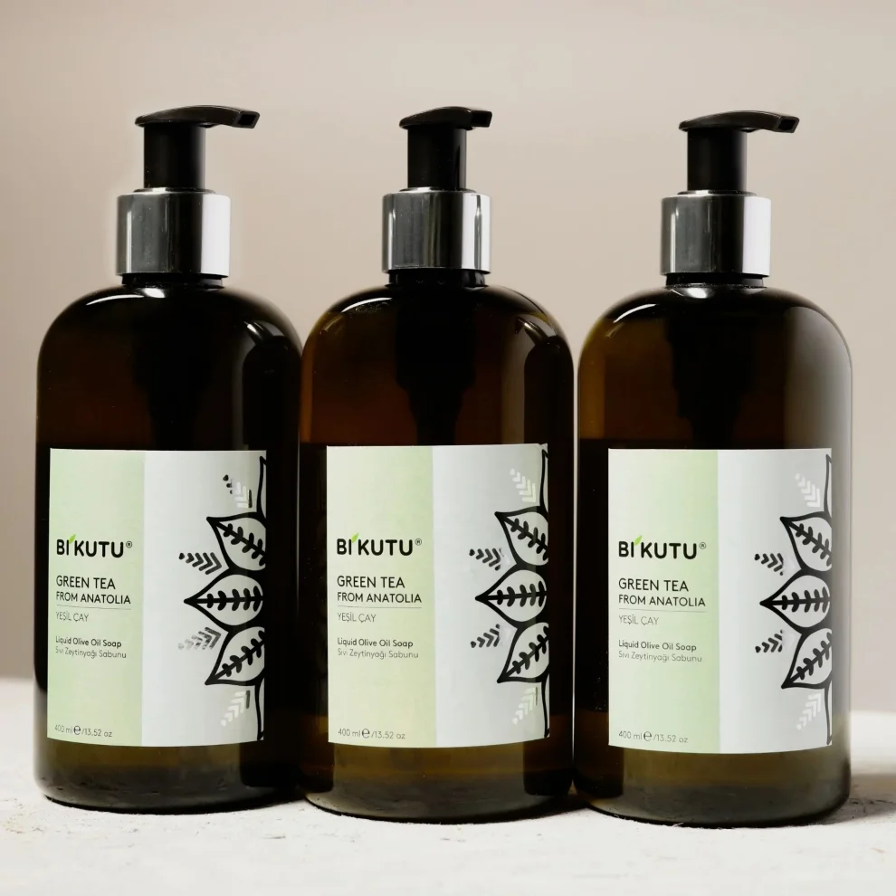 BiKutu - Natural Green Tea Liquid Soap With Olive Oil