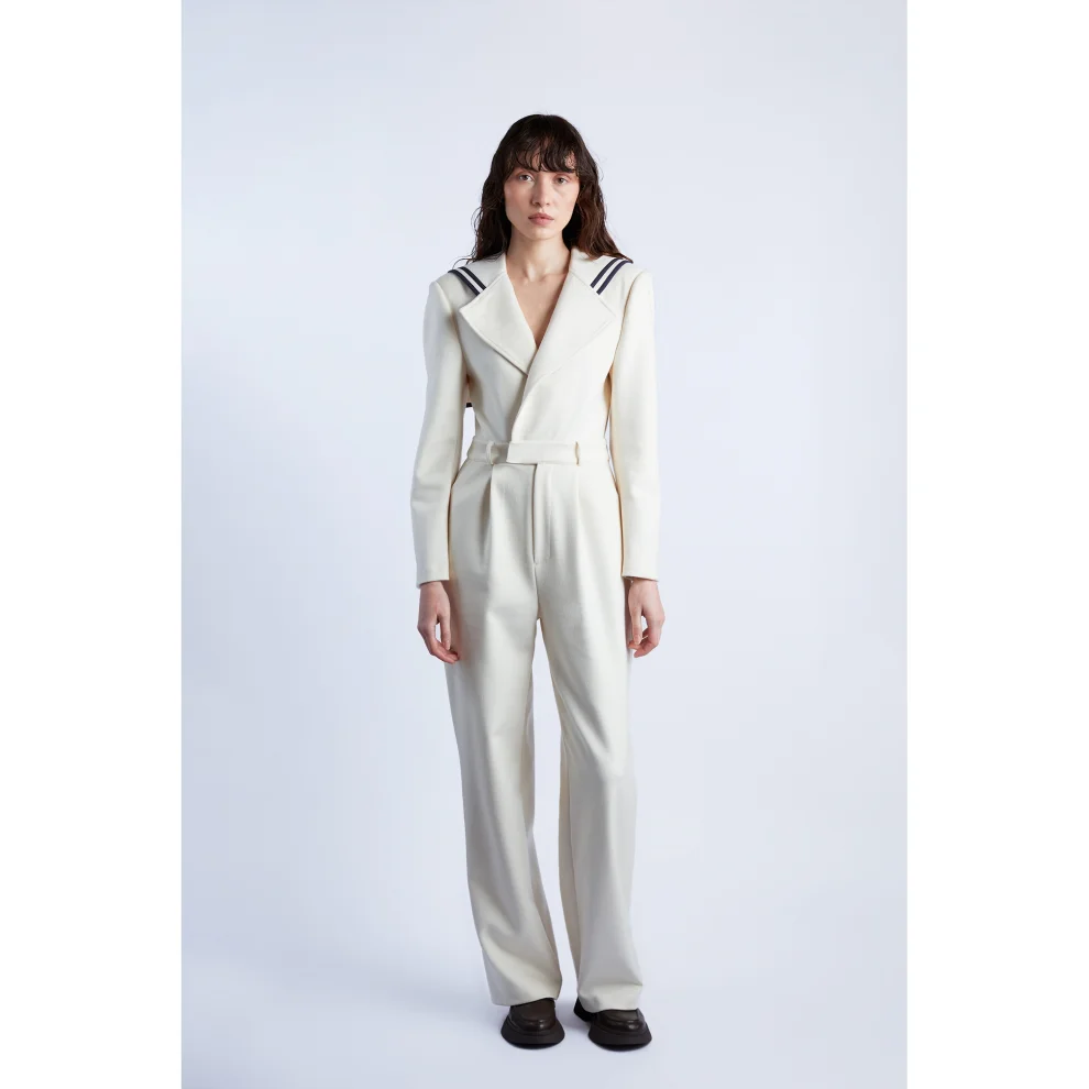 Wabi Sabi - Rudder Cashmere Jumpsuit