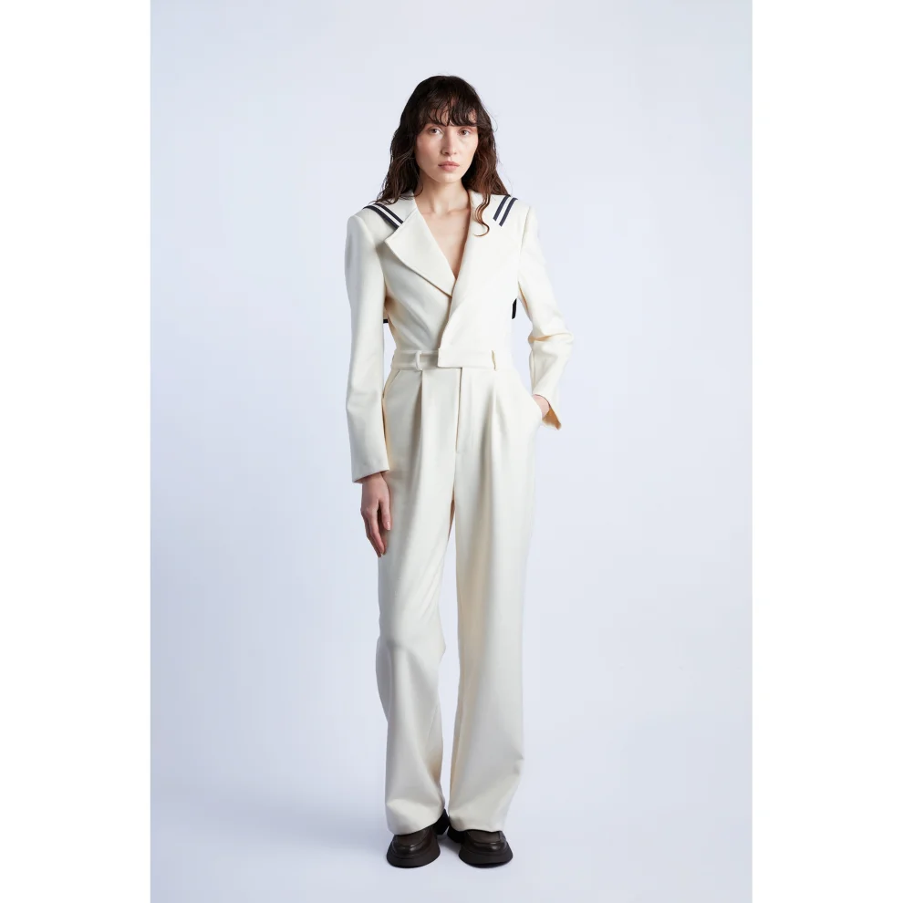 Wabi Sabi - Rudder Cashmere Jumpsuit