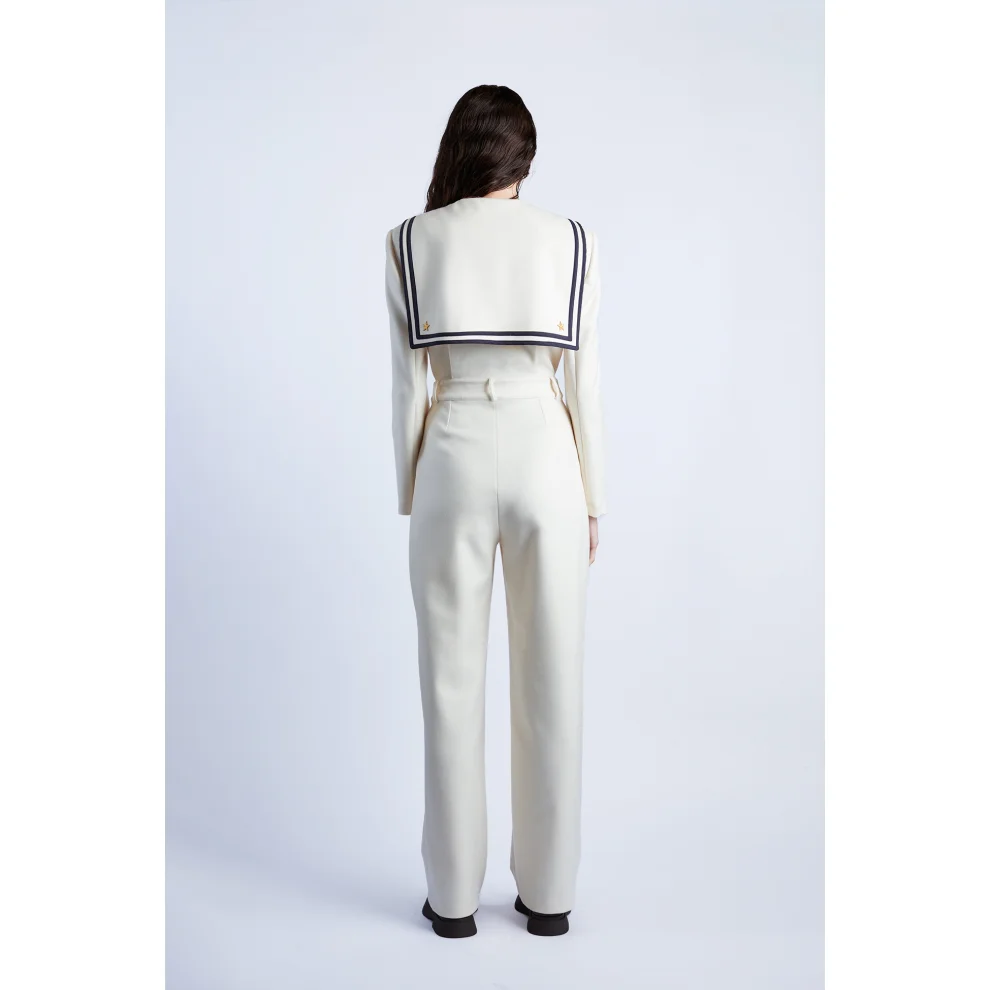 Wabi Sabi - Rudder Cashmere Jumpsuit