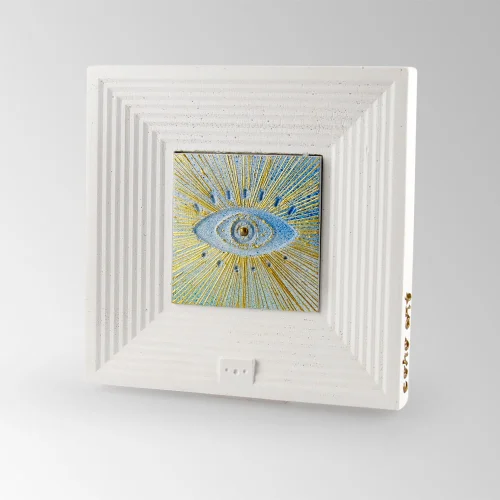 Coho Objet	 - Evileye Artistic Painting - Gilding Acrylic