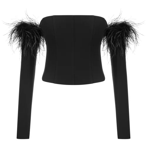 Veryself Brand - Perception Feathered Corset