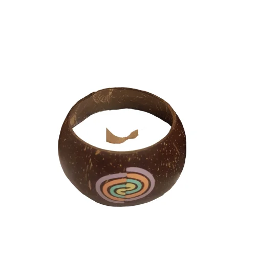 Ebru Sayer Art & Design - Coconut Bowl Soy & Coconut Wax-mixed