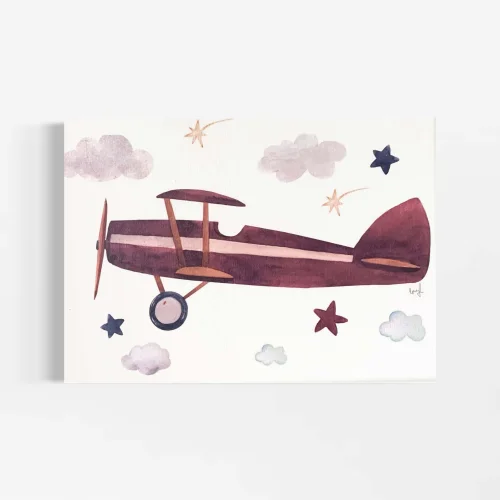 Nakalend - Airplane Canvas Painting