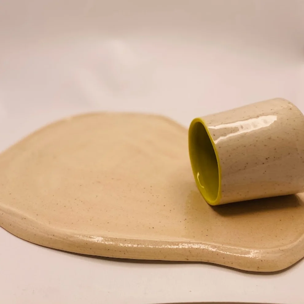 Haane Design - Baia Single Ceramic Breakfast Tray