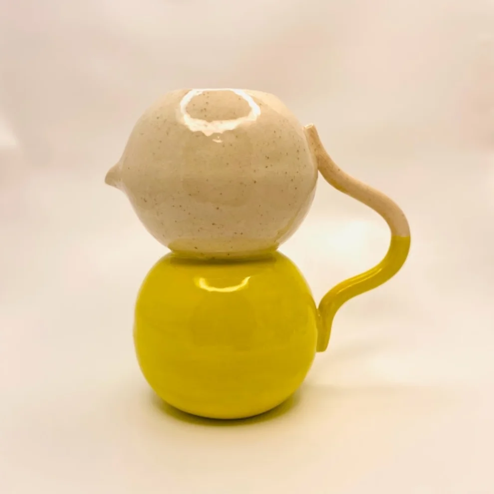 Haane Design - Bubble Ceramic Carafe Pitcher