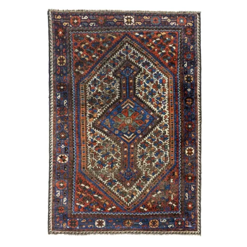 Soho Antiq - Vintage Ethnic Patterned Carpet 111x160cm
