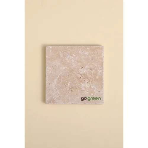 Gogreen Natural - Travertine Soap Dish