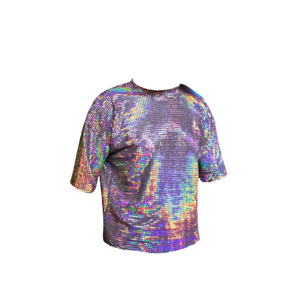 Hello Stranger - Disco Ball Future Collection Shiny T-shirt