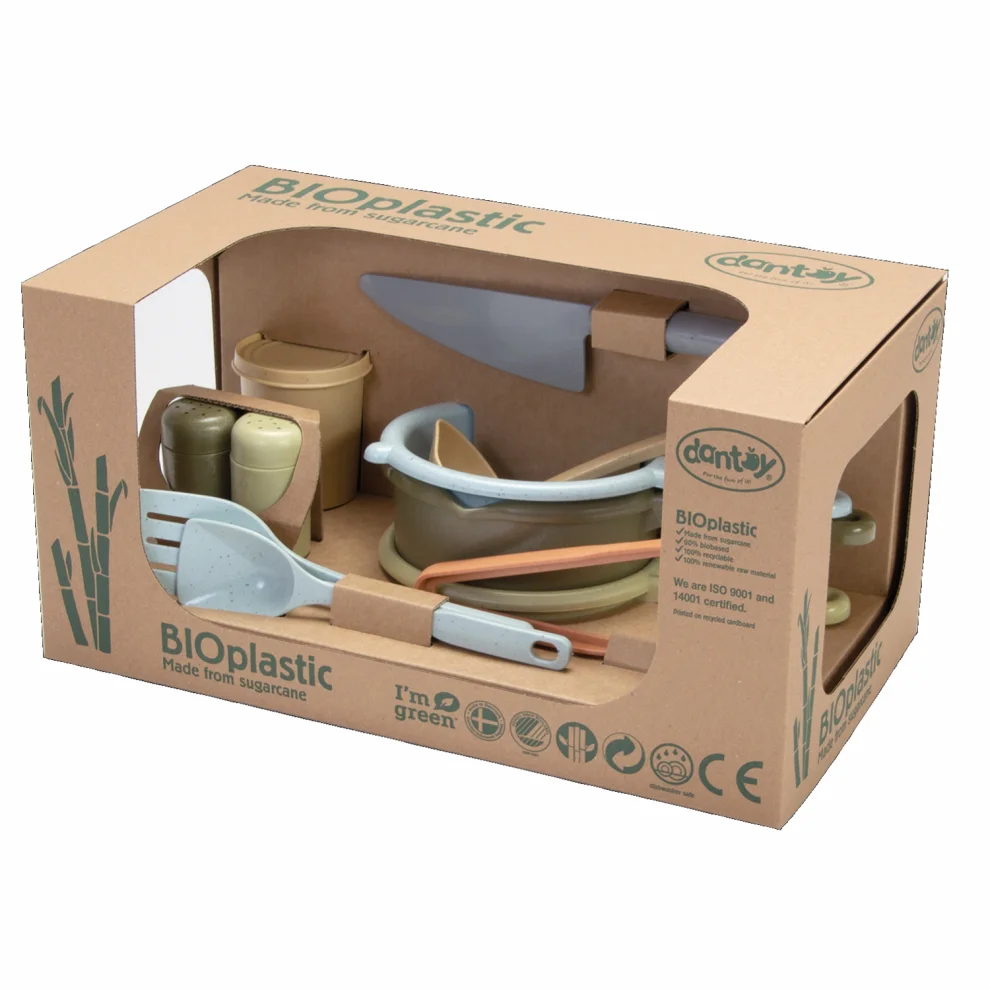 Tunanimo - Dantoy Bio Kitchen Set In Gift Box