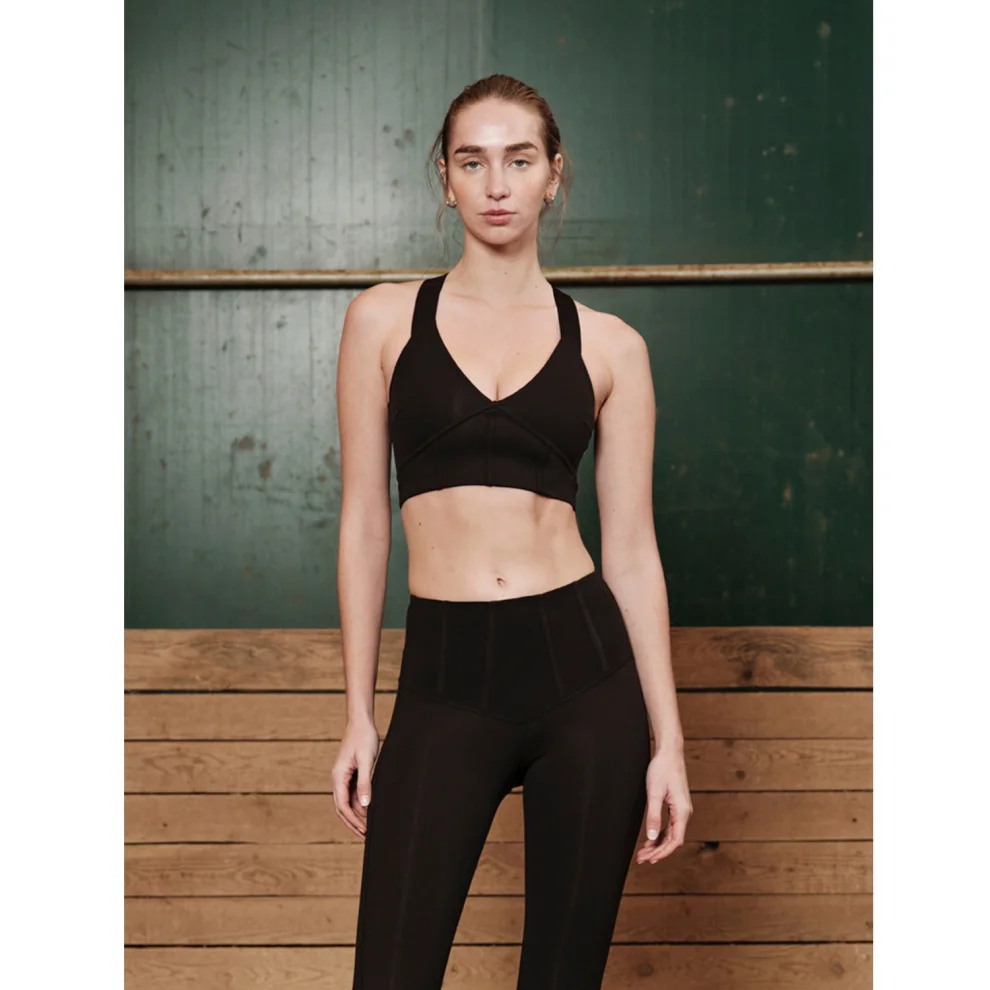 Saude İstanbul - Benito Slim Straps Sports Bra Black XS