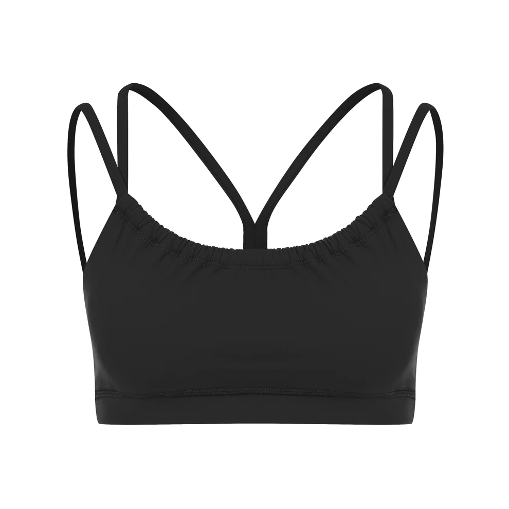 Saude İstanbul - Benito Slim Straps Sports Bra Black XS