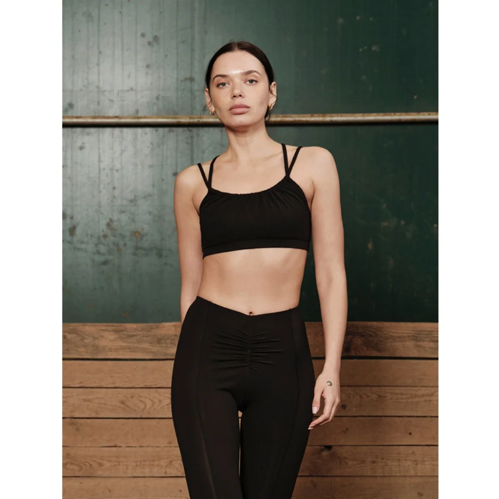 Mady Sports Bra- Black