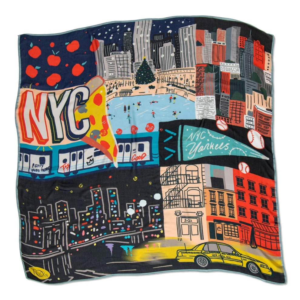 To's - Nyc, Usa Scarf