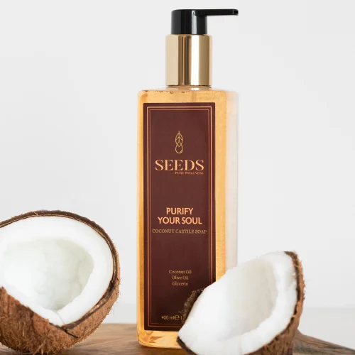 Seeds - Doğal Sıvı Sabun Zeytinyağlı Coconut Kastil Sabun