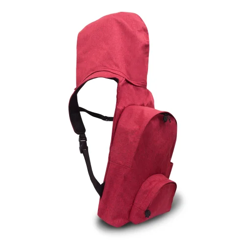 Morikukko - Burnt Back Too School Hooded Backpack