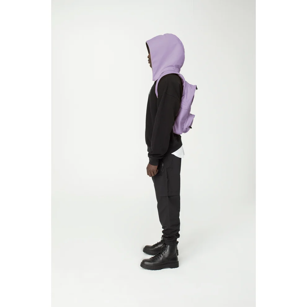 Morikukko - Gummy Hooded Backpack