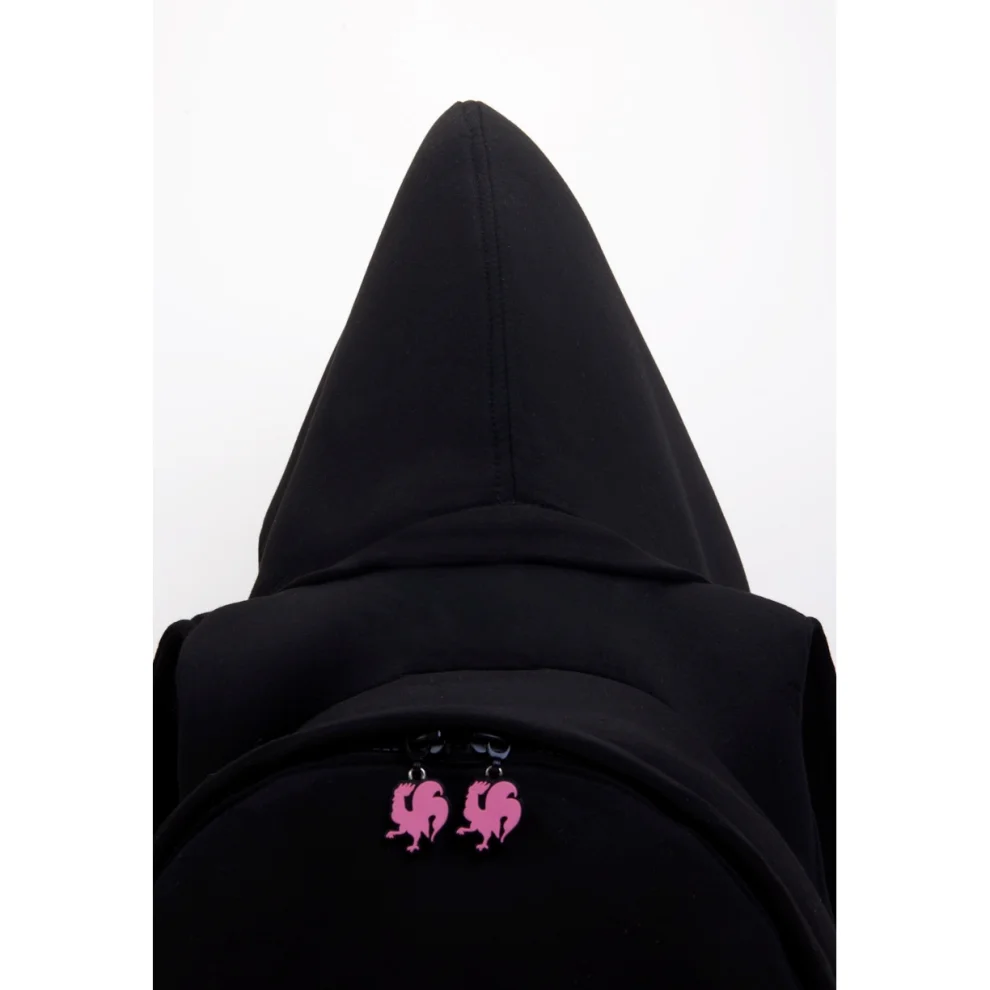 Morikukko - Hooded Backpack